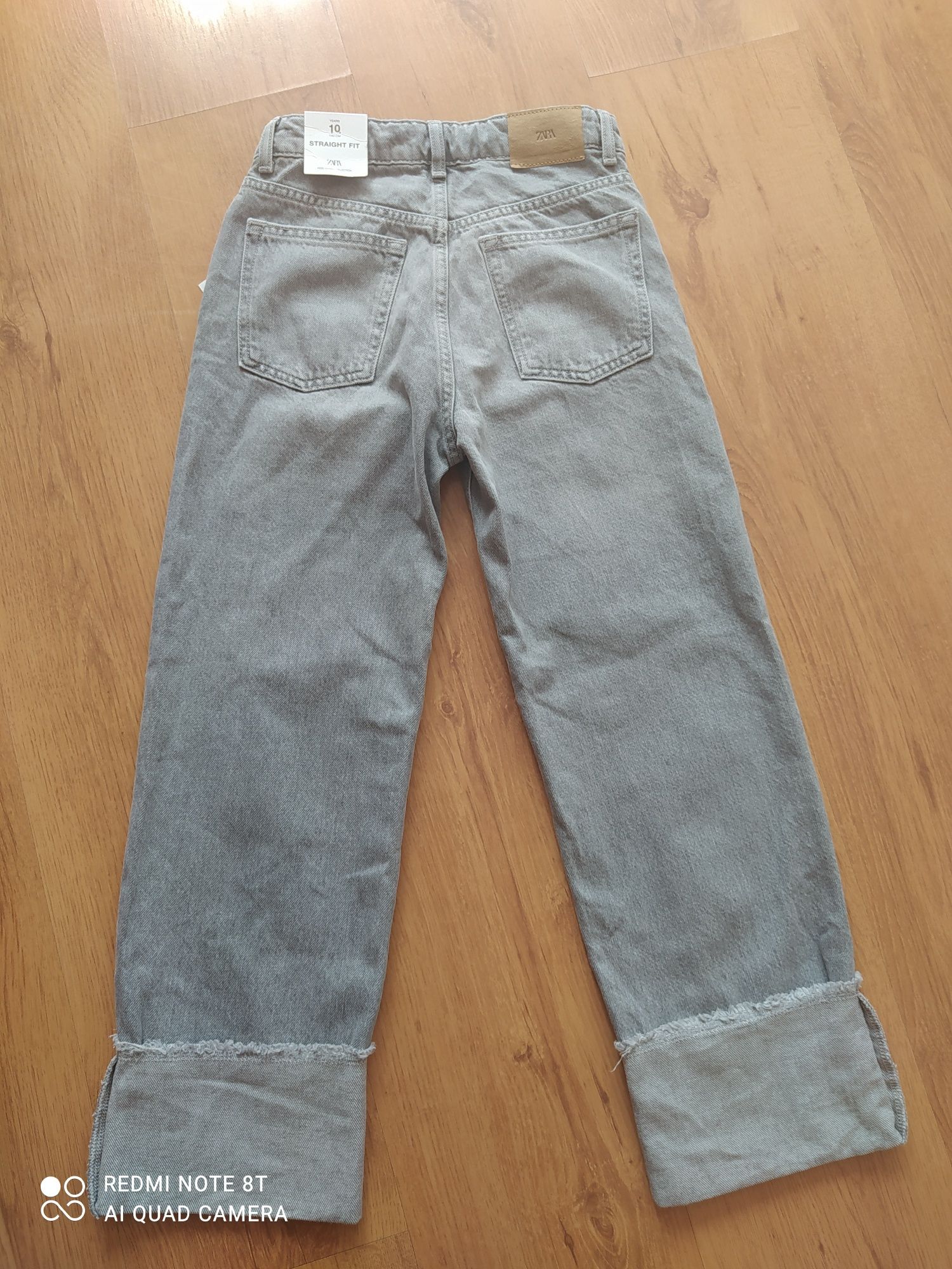 Spodnie jeans dziewczęce zara