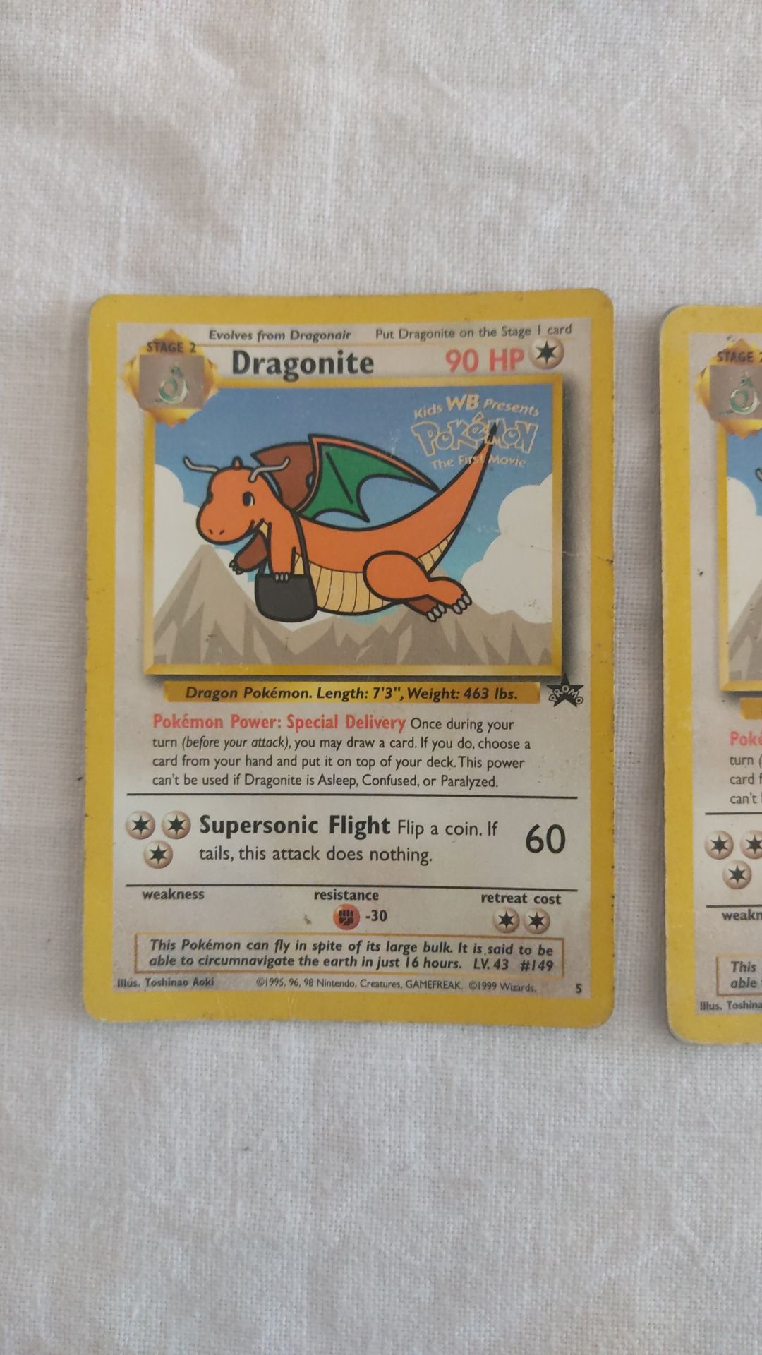 Cartas Raras Pokémon / CONJUNTO