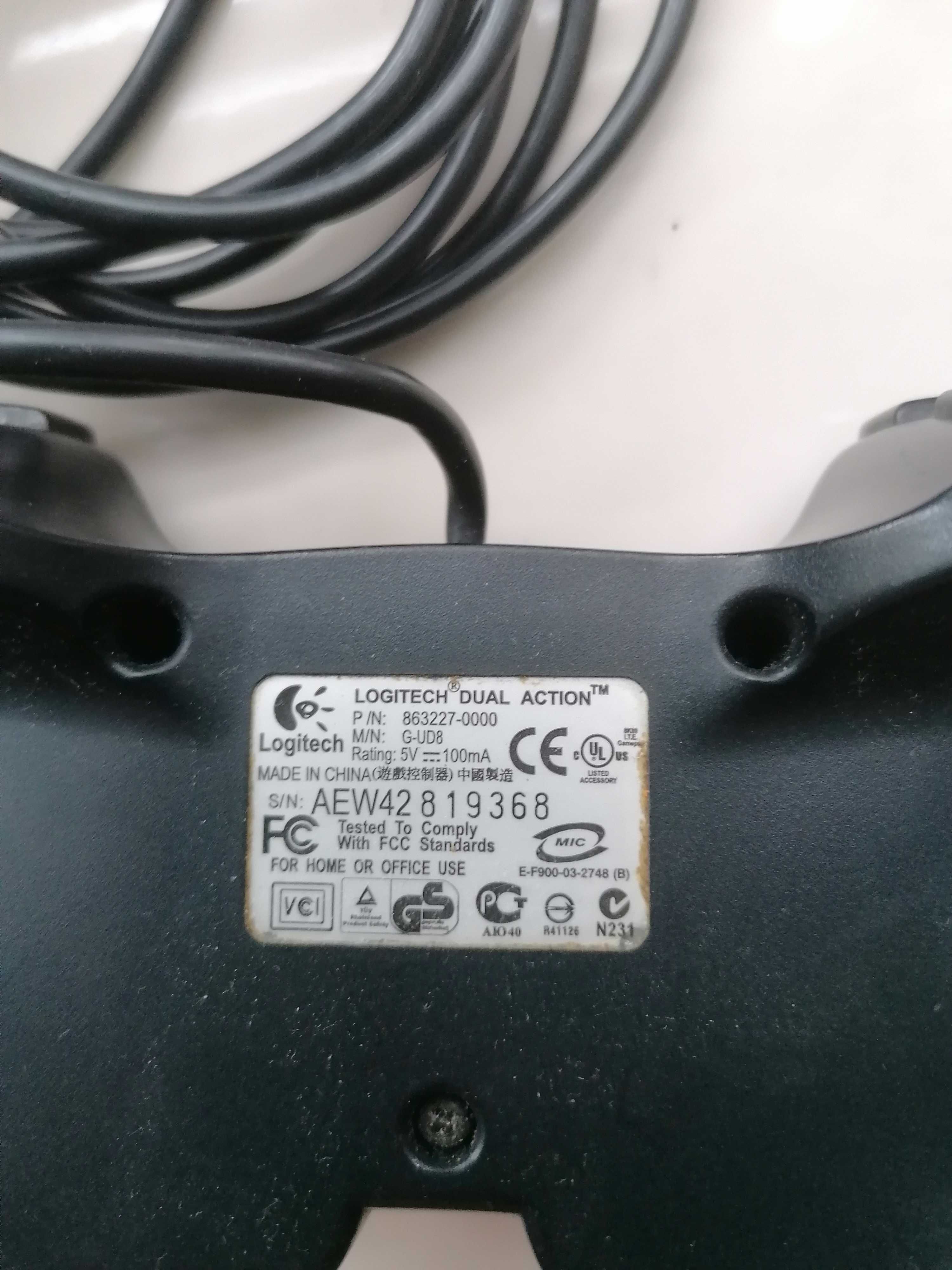 Pad logitech dual action na usb