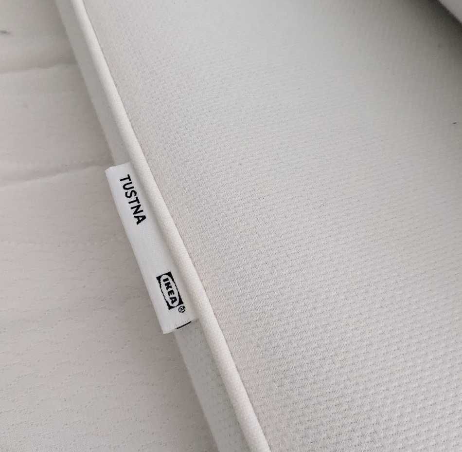 Materac nakładkowy mata na materac lateksowa IKEA Tustna 160x200