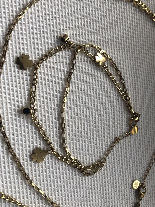 Piękny Nowy komplet biżuterii koniczyna wzór Apart