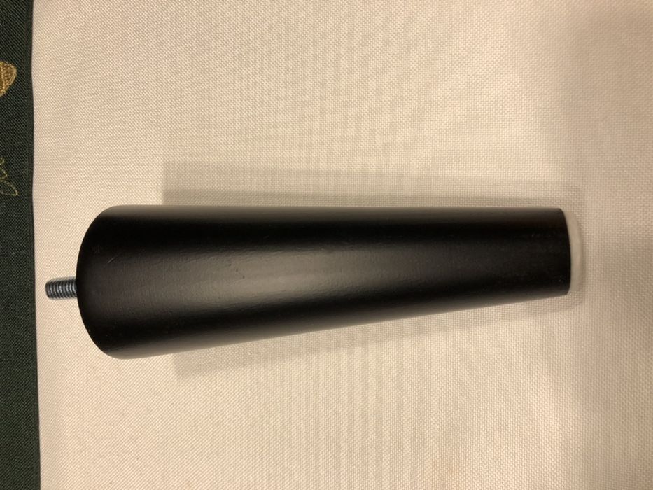 Nogi, nóżki czarne do podnóżka Strandmon IKEA - nowe