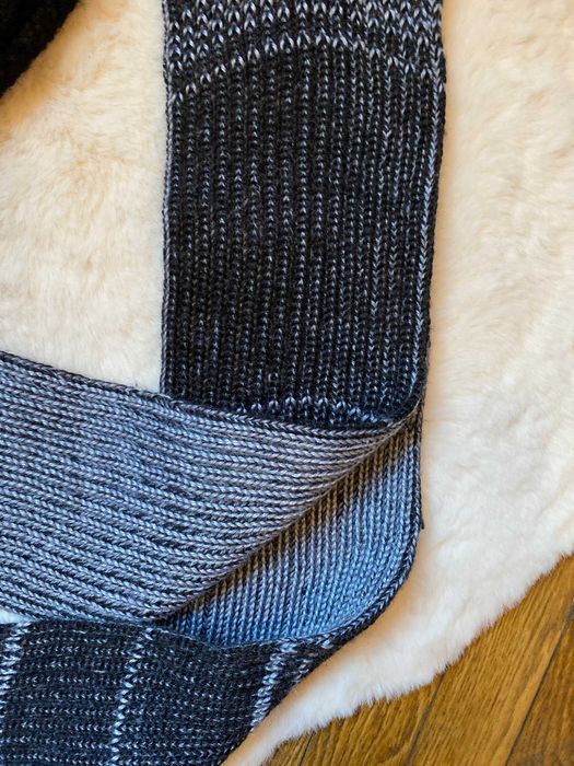 Kapelusz czapka czarna szara szalik czarny szary komplet  na zimę