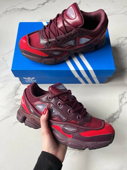 Кросівки Adidas x Raf Simons Ozweego Burgundy (41-45)