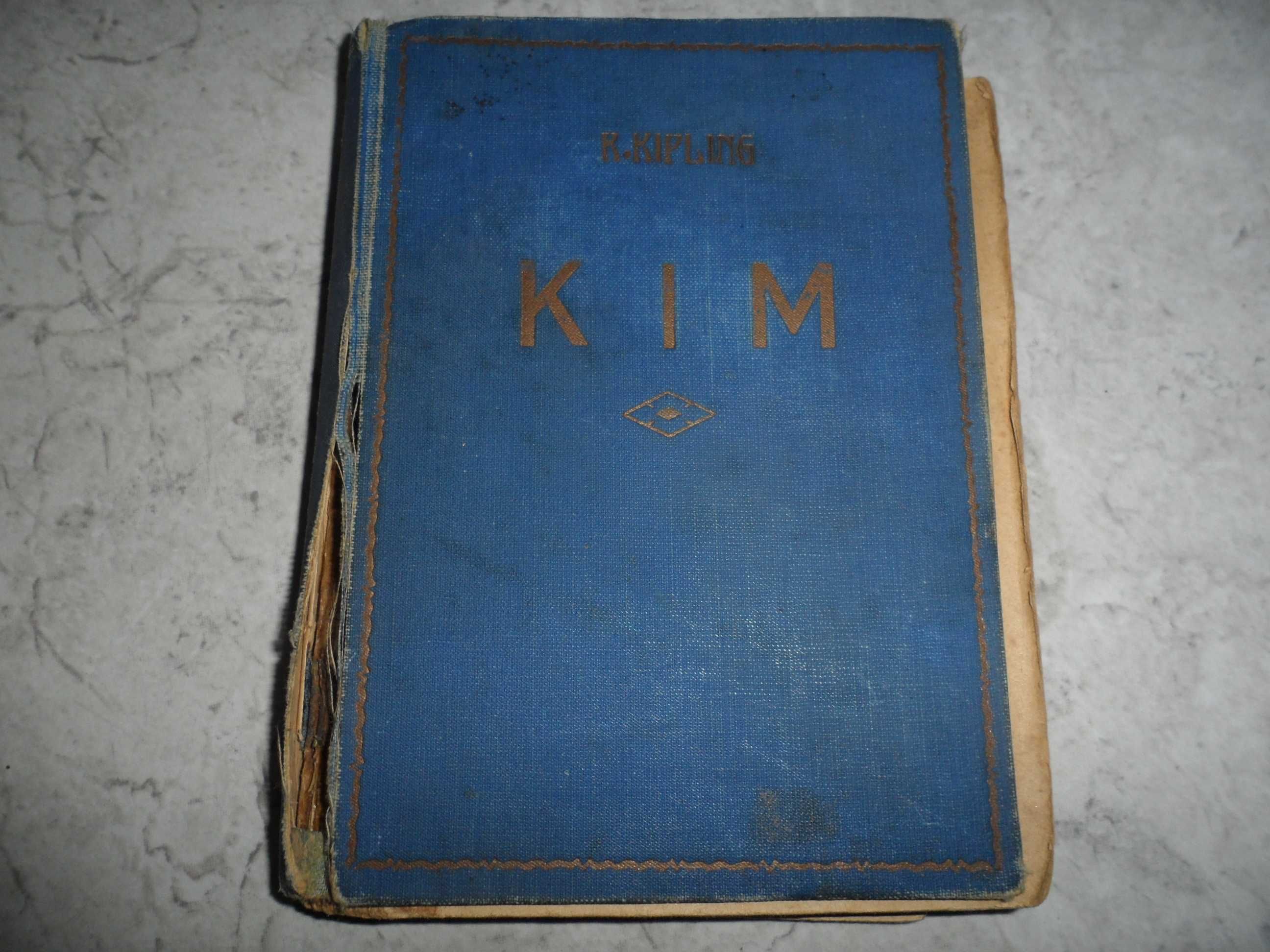 KIM Rudyard Kipling  tom I i tom II  1901 r. tłumacz Wilhelm Mitarski