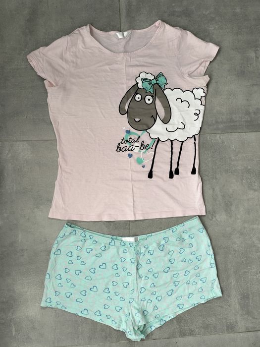 Piżama damska F&F, dwuczęściowa, rozmiar S