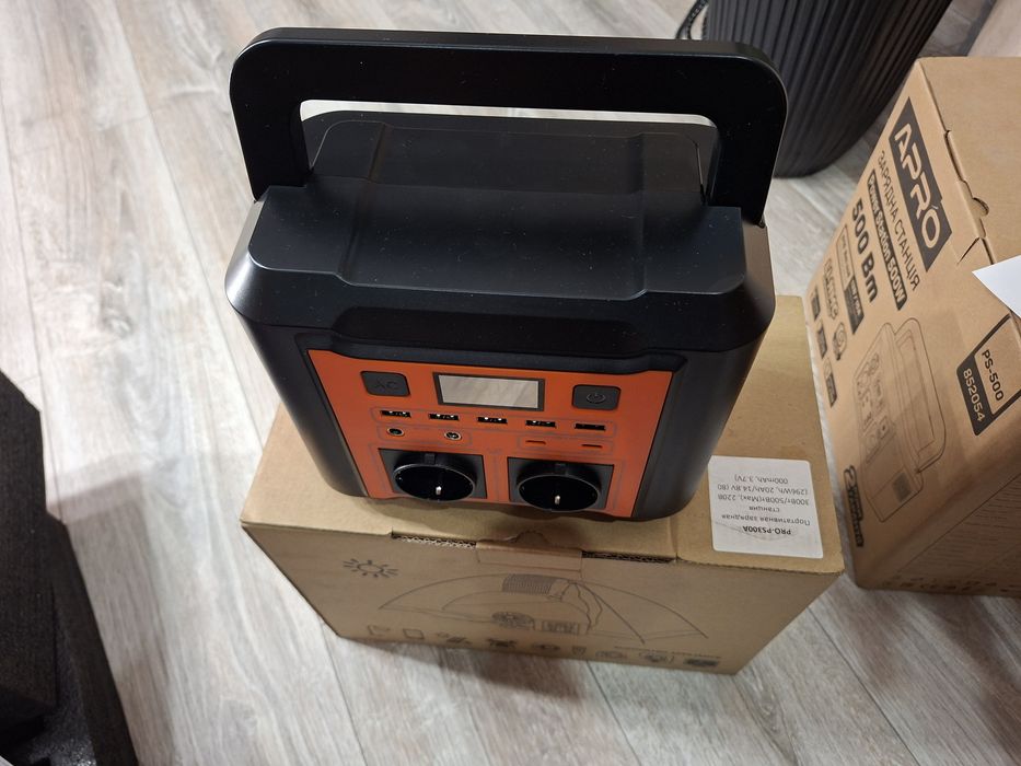 Зарядна станція, 300/500 Вт,  296 Вт⋅год