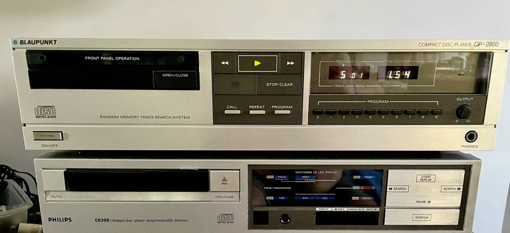 Blaupunkt CP 2800 jak Hitachi DA 800 z 1983r !! Bialy kruk vintage