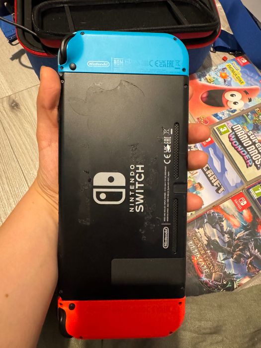Nitendo switch 32 GB ogromny zestaw