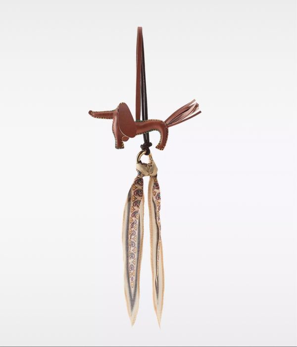 brelok Zara z psem i szalikiem