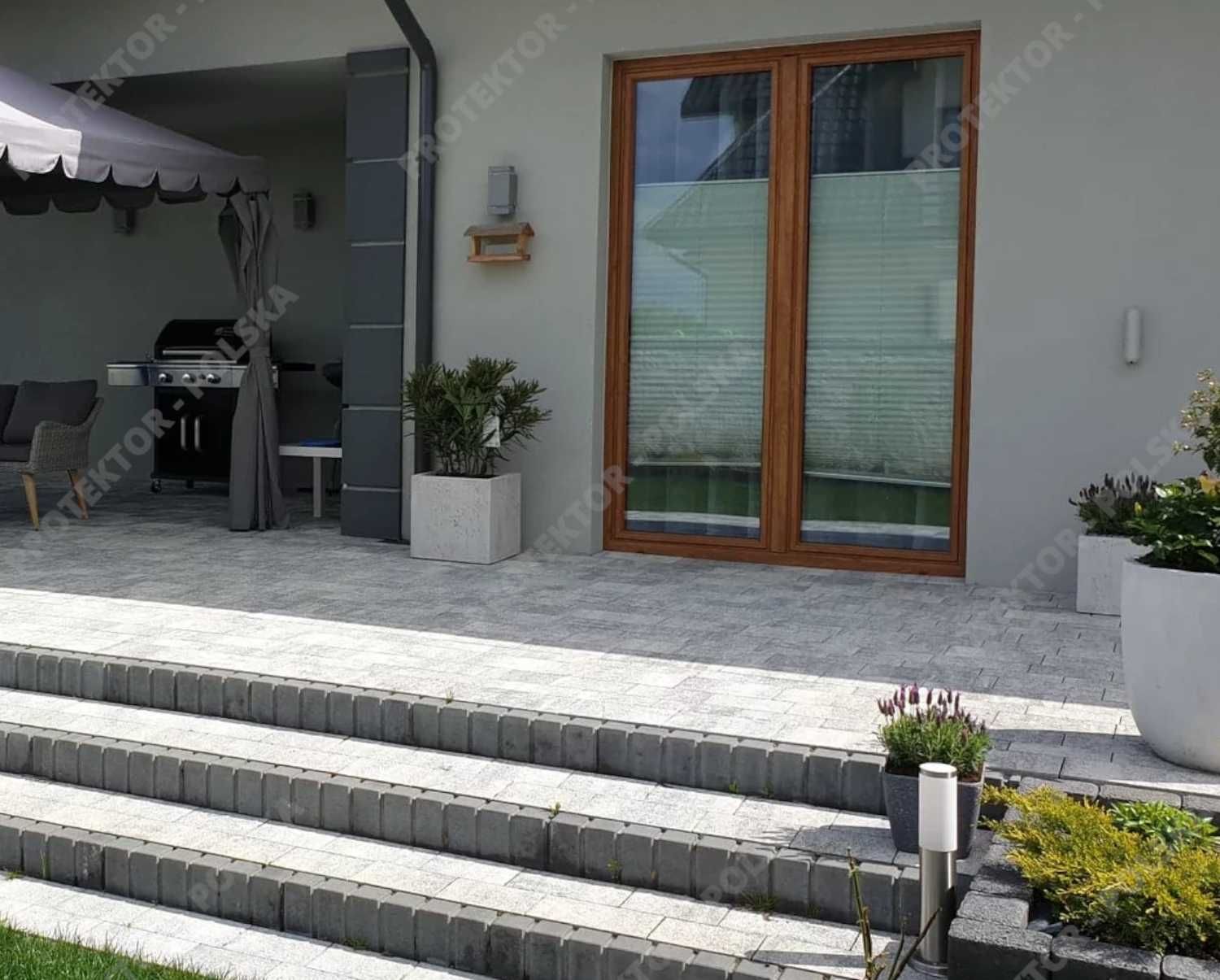 kostka brukowa IDEO POLBRUK chodnik taras nawierzchnia podjazd plac