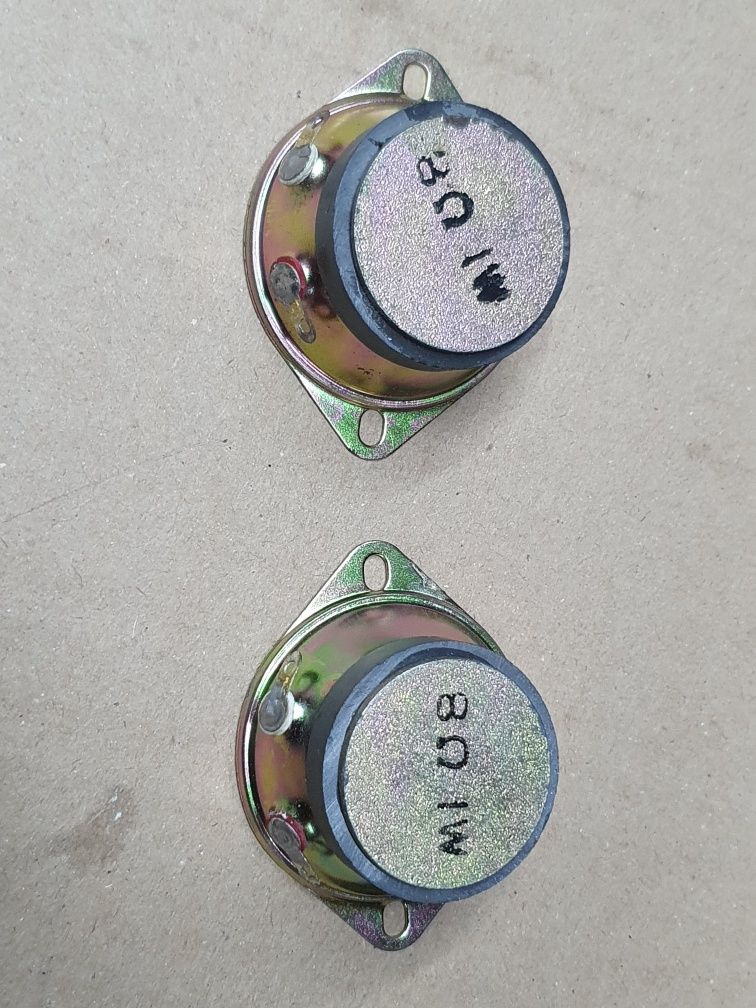 2 x głośnik wysokotonowy 8 ohm 1W RMS 4cm 42mm 55mm SYK TWEETER JVC