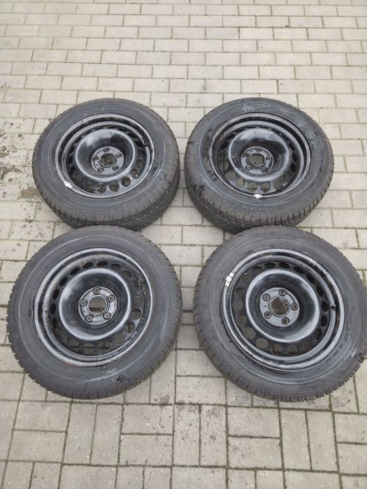 Kompletne kola audi 66.5mm  5x112 16 cali 205/60/16 - montaz gratis