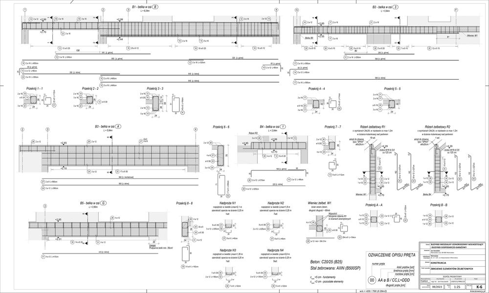 Konstruktor | Projektowanie konstrukcji budynków | Projekty techniczne