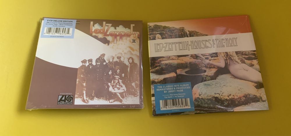 Led Zeppelin 2 albumy nowe