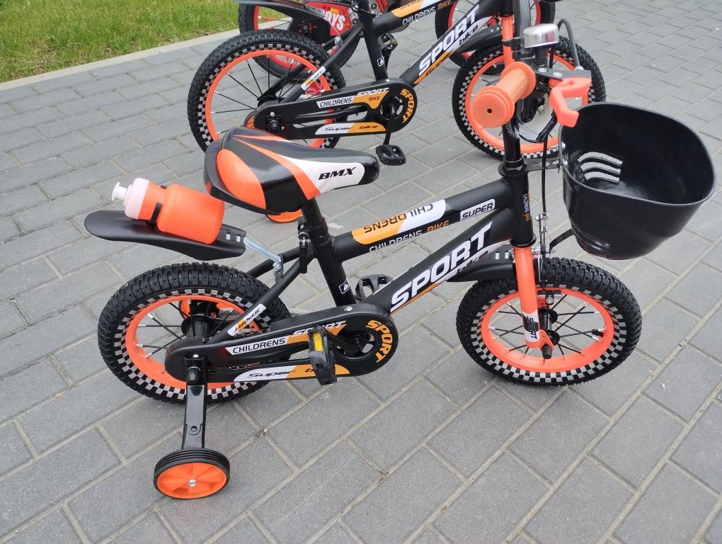 Rowerek BMX 12 cali Koszyk Bidon Wysyłka Rzeszów