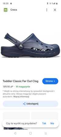 Klapki Crocs C12/13