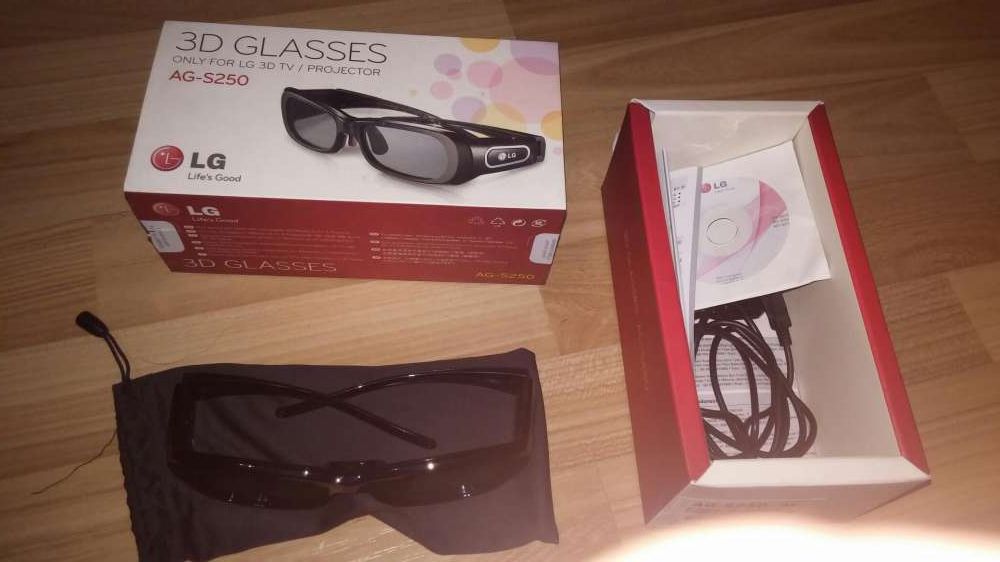 Okulary 3D LG Nowe