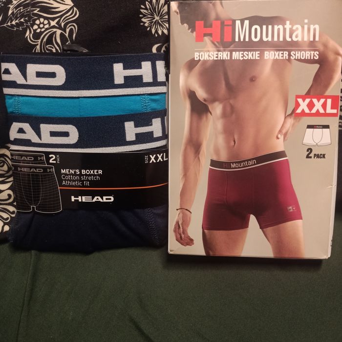Bokserki męskie Head 2-pack HiMonuntain 2-pack XXL
