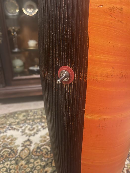 Candeeiro de chao unico, ES UpcycleDesigns