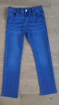 J. Nowe jeansy spodnie Regular Okaidi 12 lat 152 cm b. wygodne