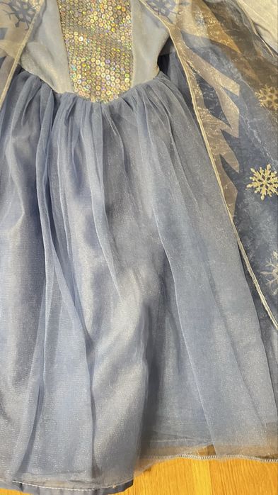 Sukienka - H&M przebranie  Elzy rozm. 104 cm