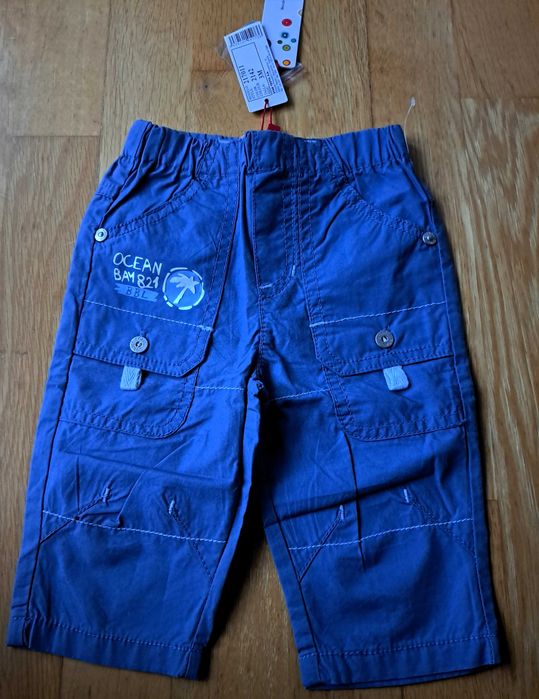 Calções - Bóboli - Menino - 3m+ - 62 cm - novos!