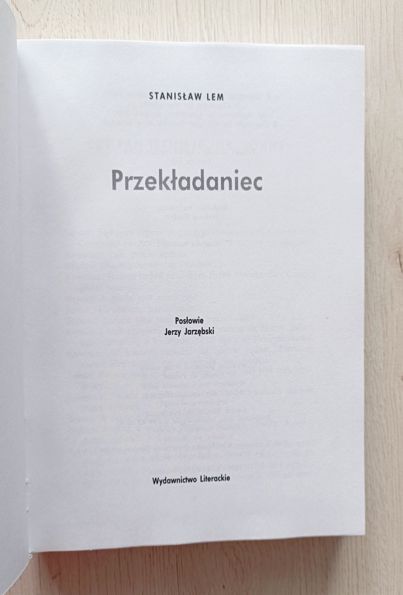 Przekładaniec Stanisław Lem