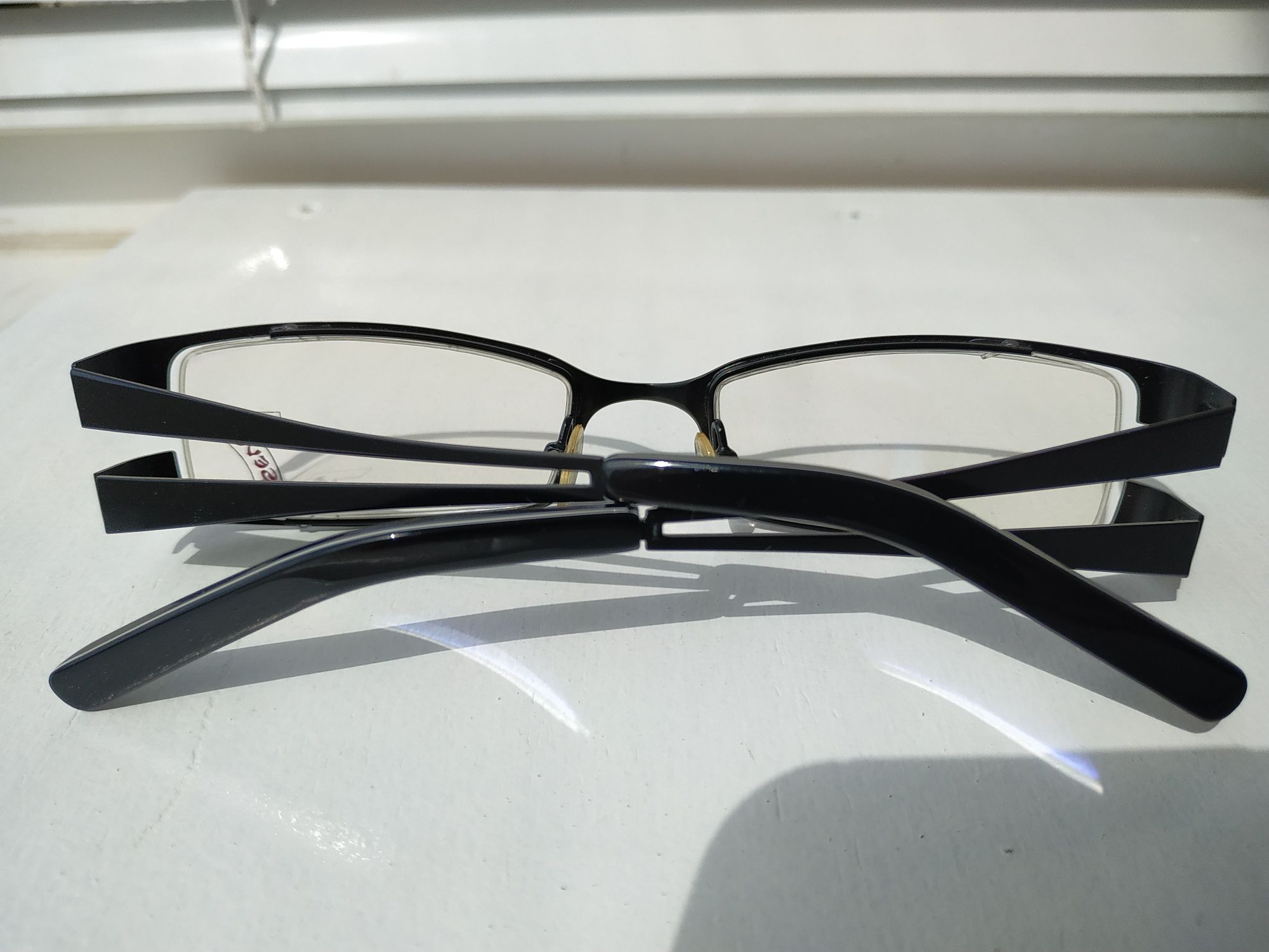 оправа окуляри Seven вузька 26 мм читання металева чтения очки узкие