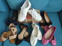 Buty 7 par pasują na małe 38 i duże 37