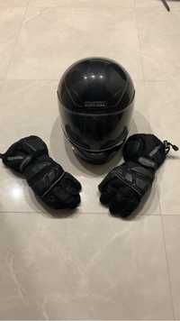 Мото-шлем Probiker с перчатками