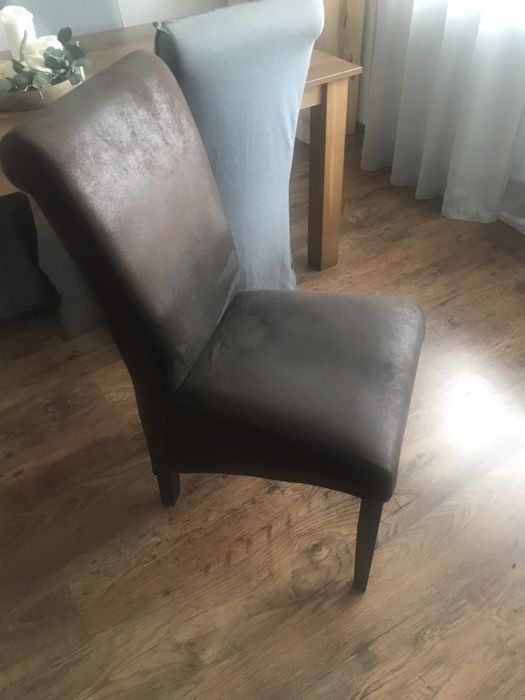 Krzesla 6 szt komplet + pokrowca