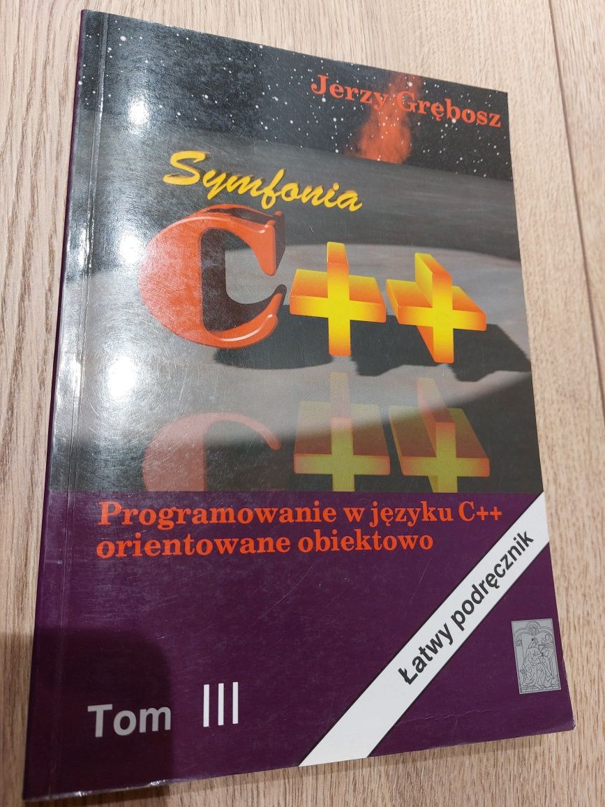 Symfonia C++ Jerzy Grębosz Tom III