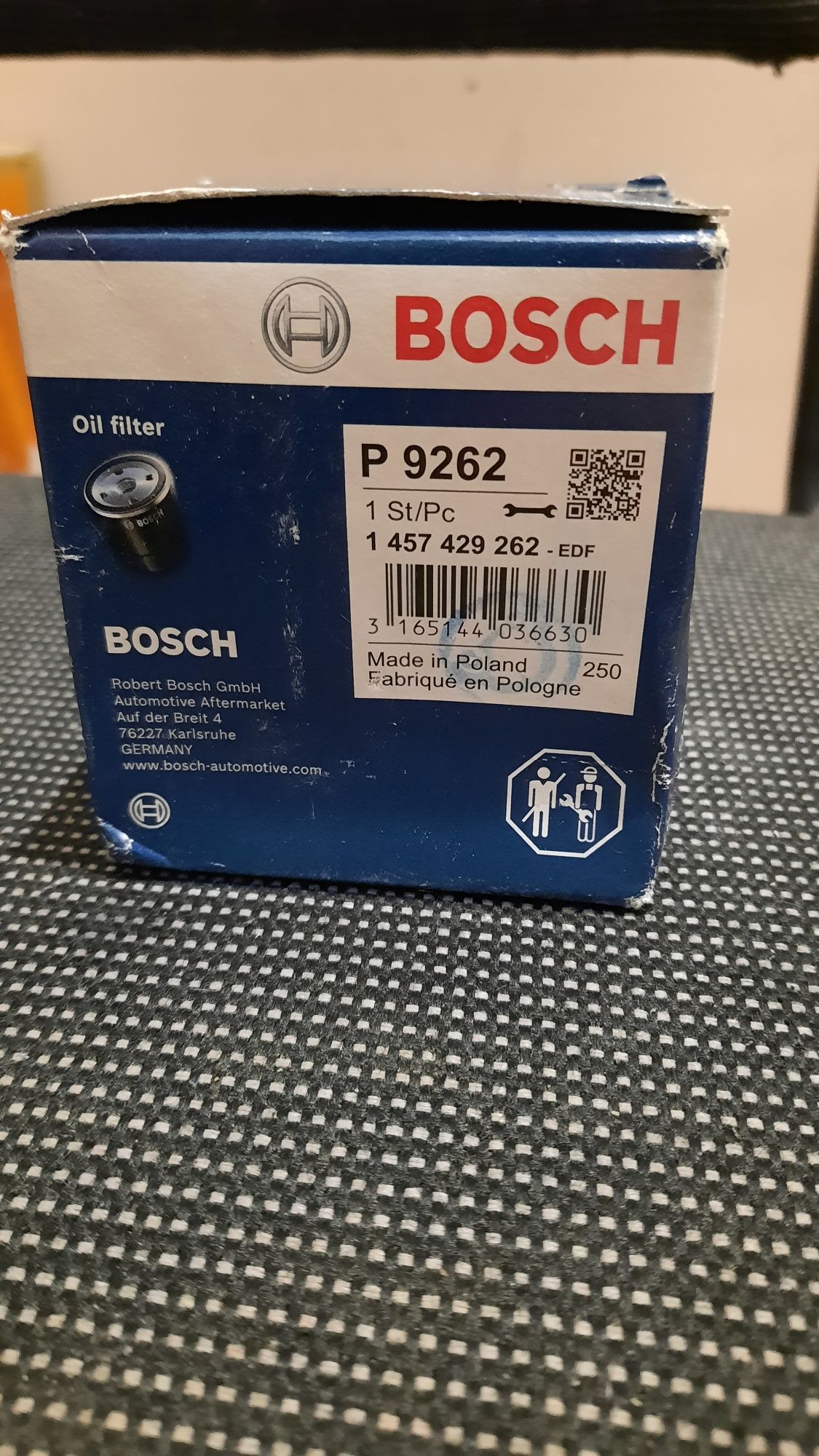 Фільтр масляний BOSCH 1457429262,  BMW 11427508969