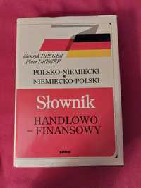 Polsko-niemiecki/niemiecko-polski słownik Handlowo-Finansowy (jak nowy