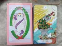 Гадальні карти таро пухкого котика chubby cat tarot таро з котиками