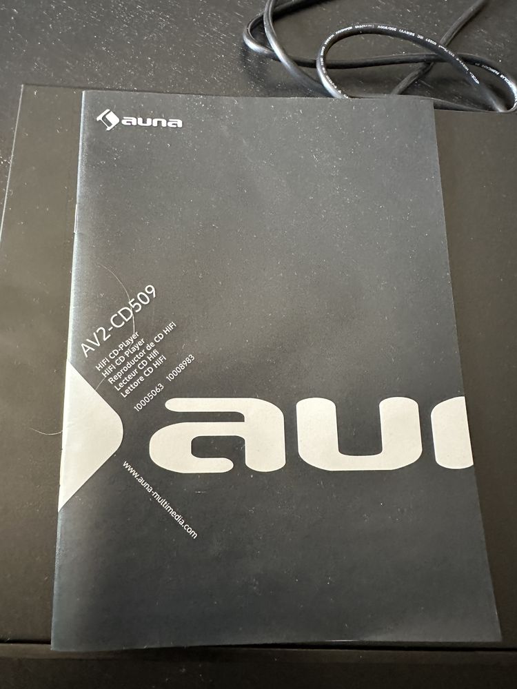 Nowy odtwarzacz CD Auna AV2-CD509 + pilot + instrukcja