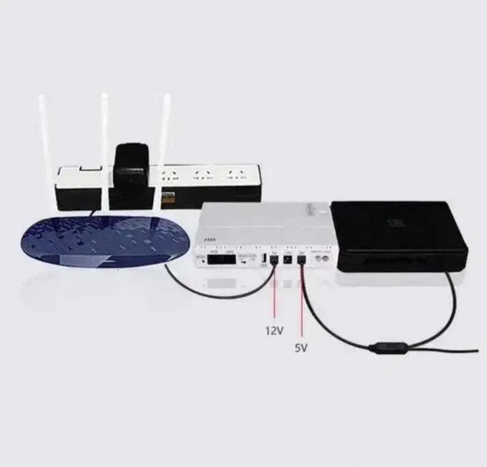 Mini UPS DC/USB 5v 9v 12v ИБП ДБЖ 10400mAh [в наявності]