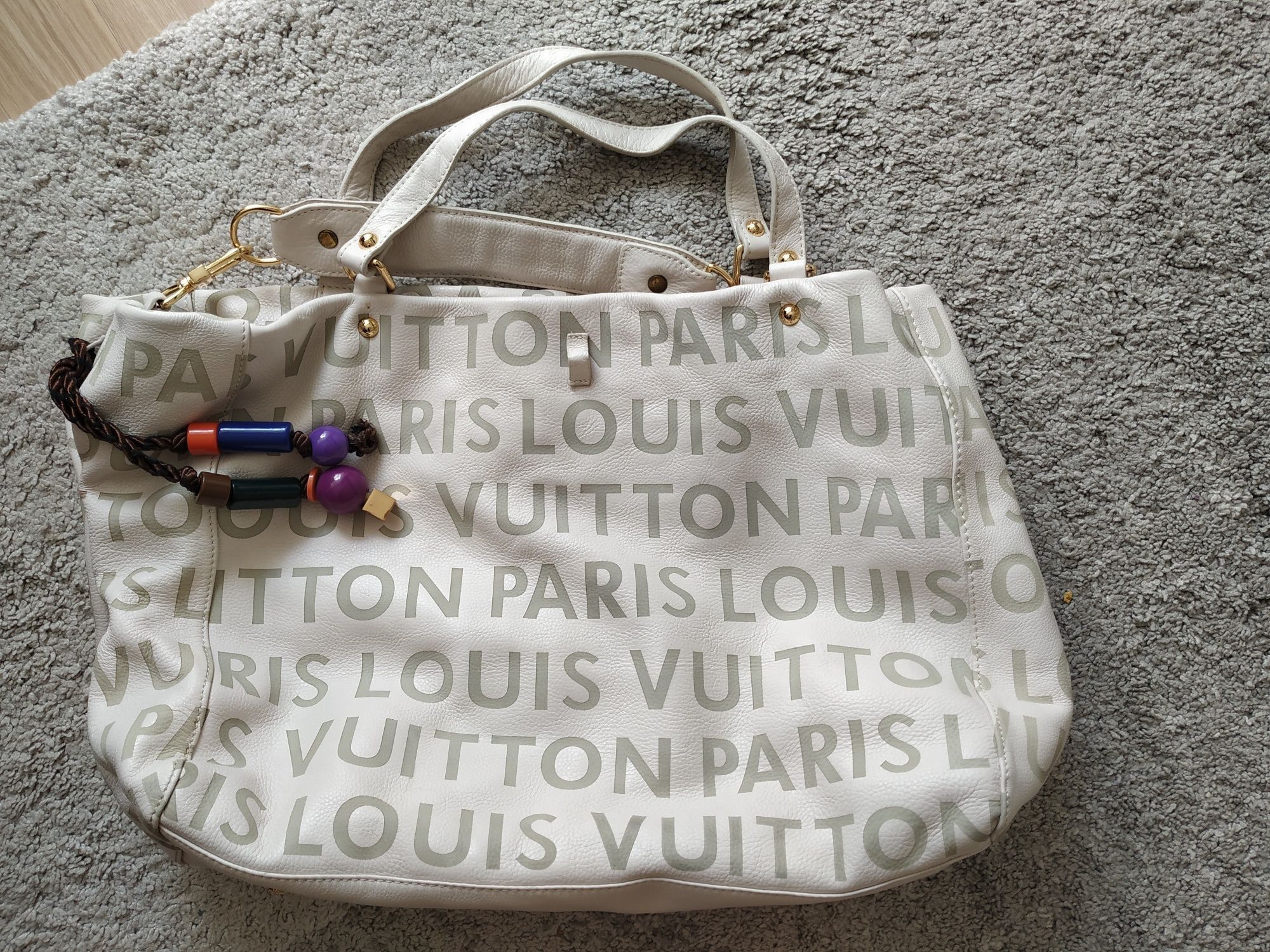 Duża torba torebka Louis Vuitton oryginalna