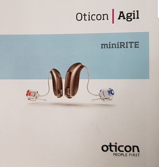 Aparat słuchowy Oticon Agil miniRITE komplet
