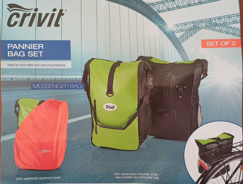 Sakwy Crivit 2x20 litrów