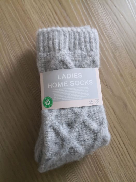 Skarpety zimowe grube z wełną