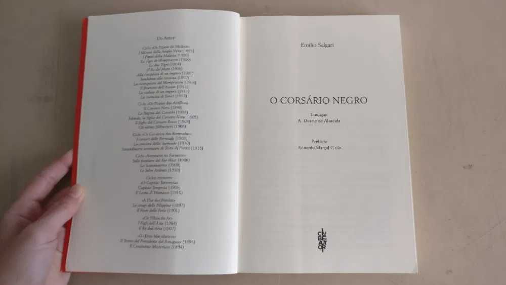 O Corsário Negro de Emílio Salgari