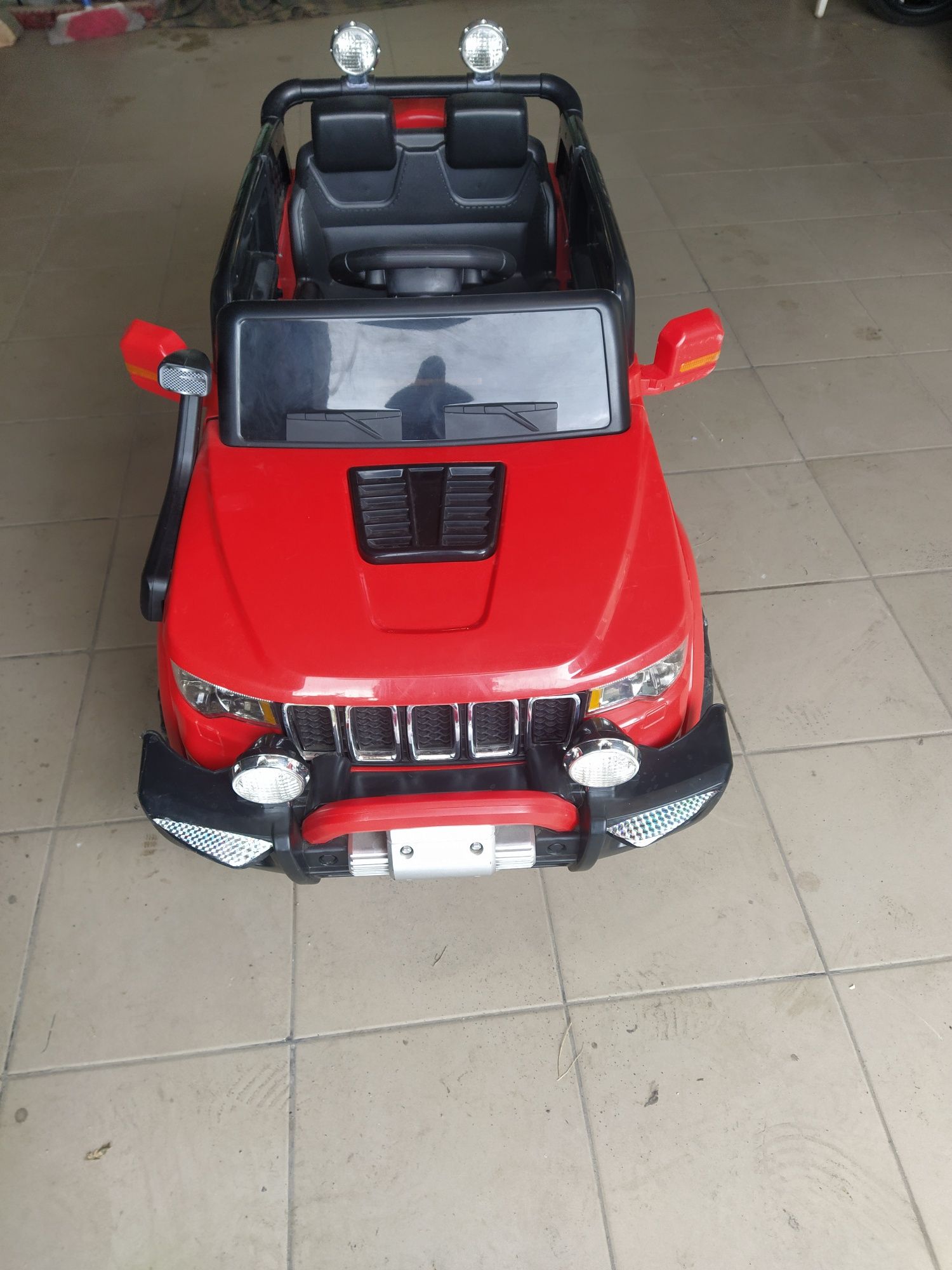 Електромобіль Just Drive JEEP GRAND-RS3 Червоний