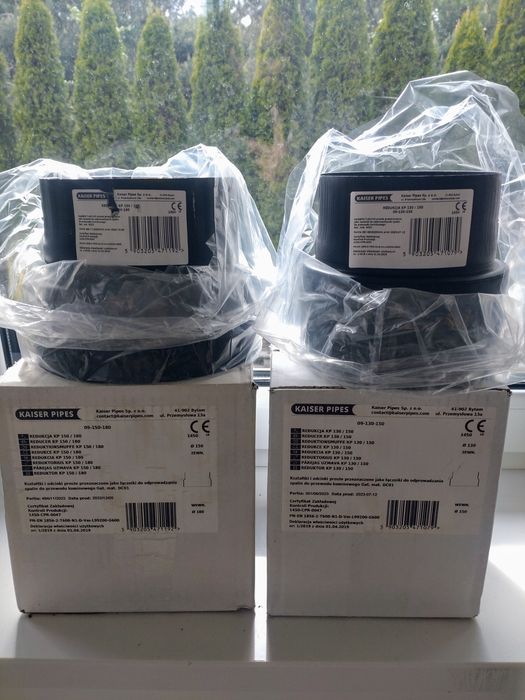 Redukcja do kominka Keiser Pipes 130/150