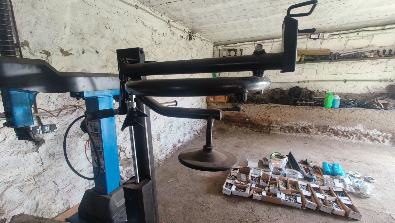 Zestaw Maszyn Wulkanizacji  Montażownica Wyważarka
