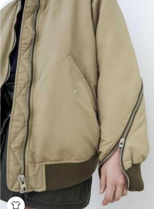 Бомбер ZARA утеплений