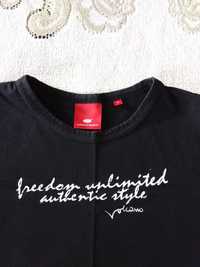 T- shirt marki Volcano r.S czarny damski, stan idealny