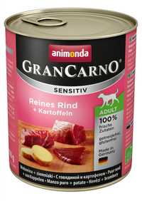 GranCarno Wołowina + ziemniaki adult sensitive 10x800g