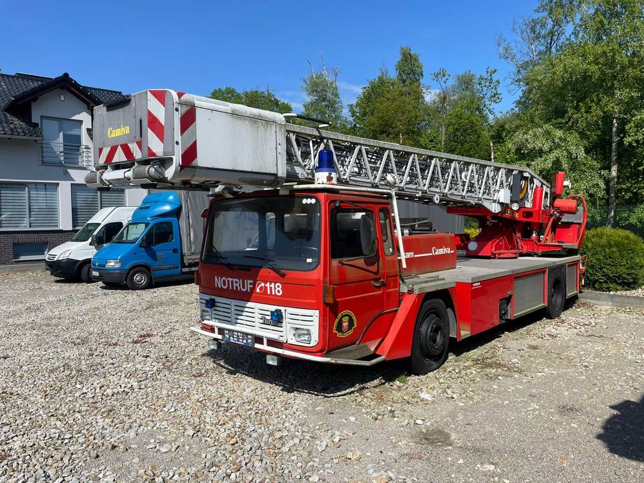 Drabina Strażacka wzwyżka Podnośnik koszowy Renault CAMIVA